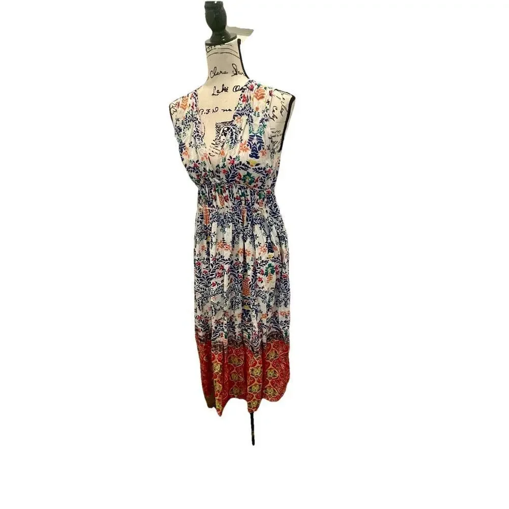 ROBERTA ROLLER RABBIT MAXI DRESS ROSETONE DAKOTA SZ XS QUIET LUXURY COTTAGECORE - Picture 16 of 16